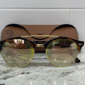 Ray-Ban Club round double bridge sunglasses